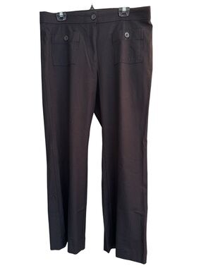 Ann Taylor black slacks size 14 EUC D0080